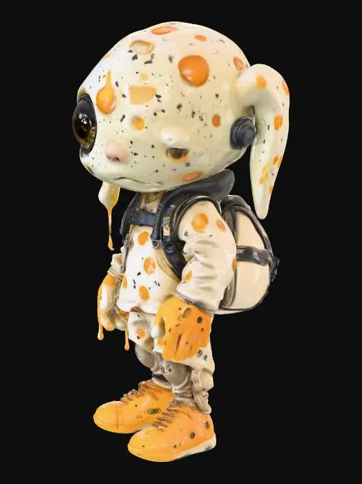 3D model for Cheese Drip Bunny