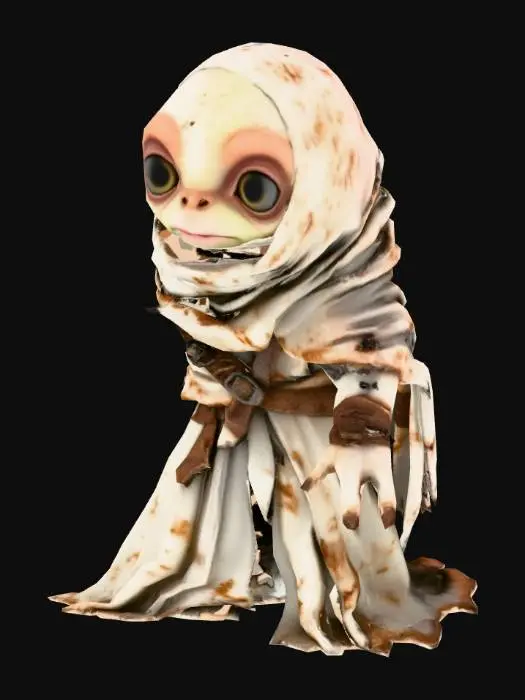 3D model for Desert Wanderer