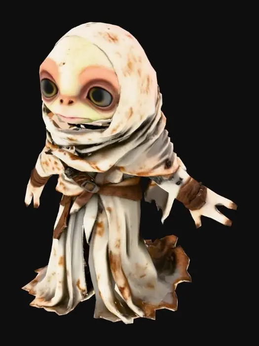 3D model for Desert Wanderer