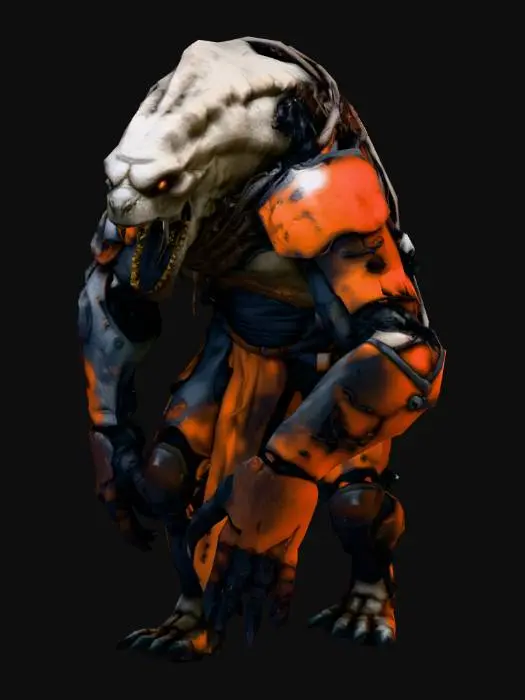 3D model for Voracious Mechabeast