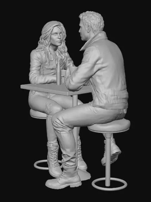 3D model for Cafe Rendezvous