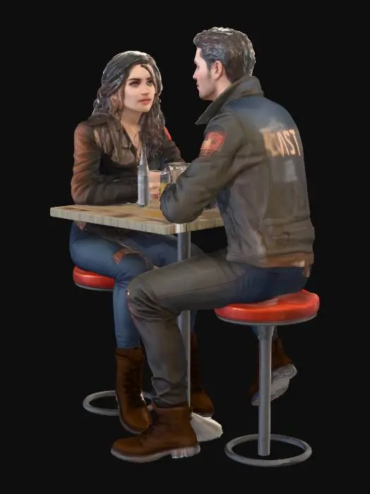 3D model for Cafe Rendezvous