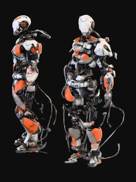 3D model for Mech Sentinels