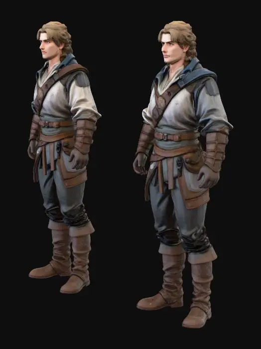3D model for Adventurer's Journey