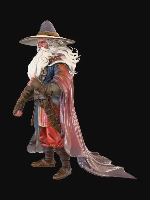 3D model for Wizard's Journey