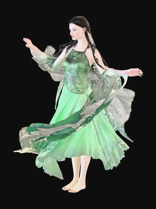 3D model for Ethereal Dance