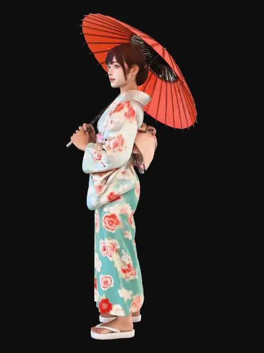 3D model for Traditions in Bloom