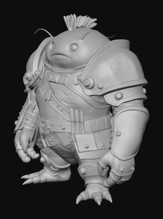 3D model for Ironroot Carrot Knights