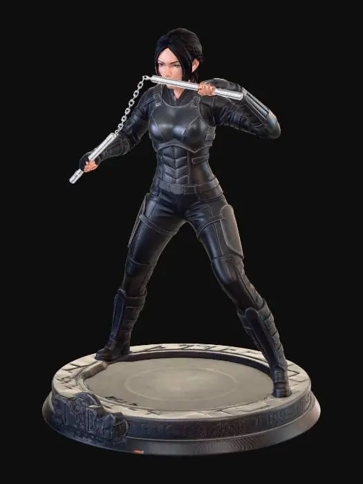 3D model for Chainbound Warrior