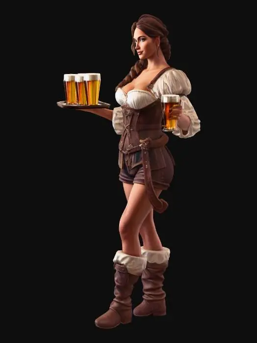 3D model for Brewmistress