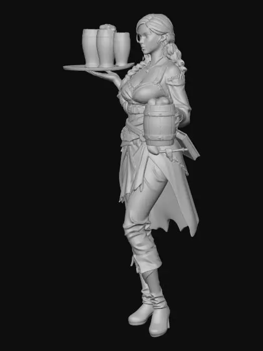 3D model for Ale Maiden