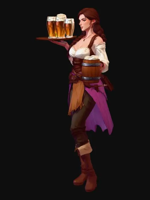 3D model for Ale Maiden