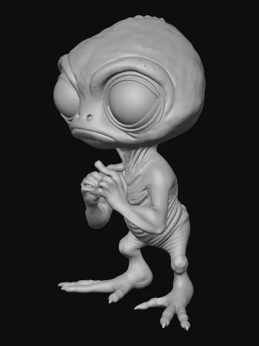 3D model for Big-Eyed Forest Wanderer