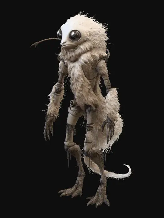 3D model for Dusty Wanderer