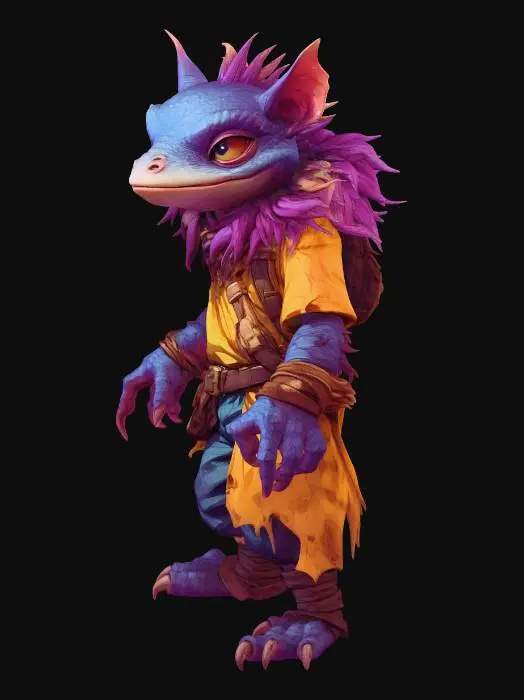 3D model for Glimmerdrake Scout