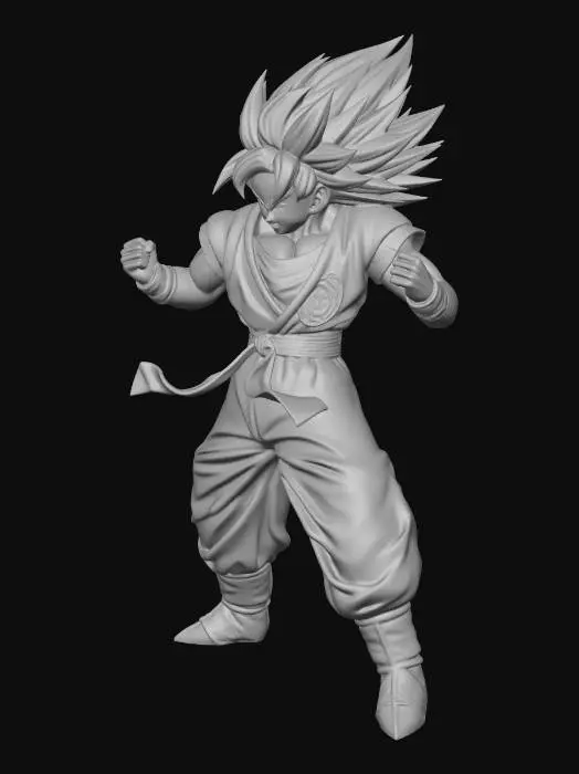 Goku Model Reference Goku 3D Models for Free Download - Meshy