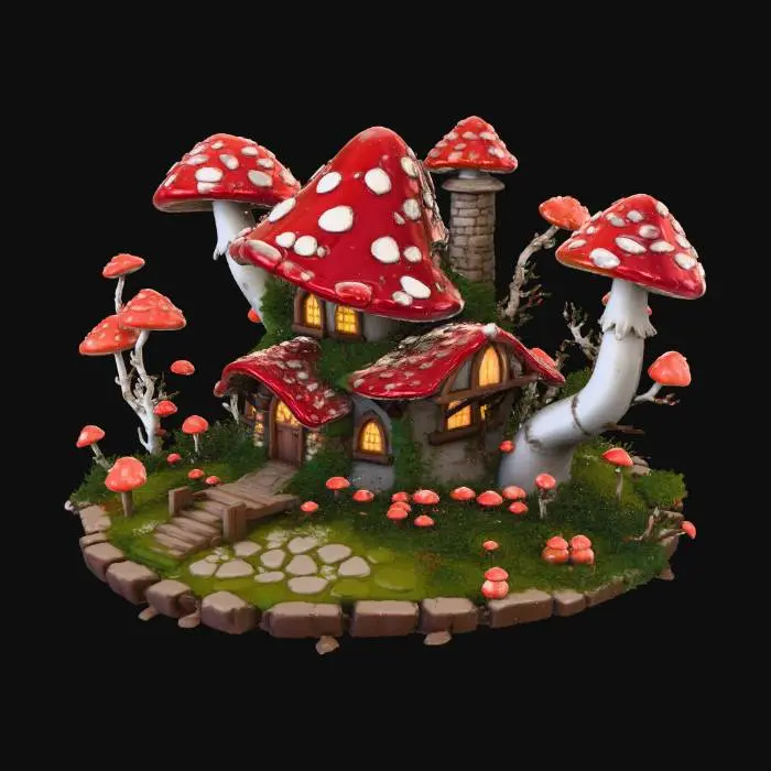3D model for toadstool_house_with_dancing_c.jpeg