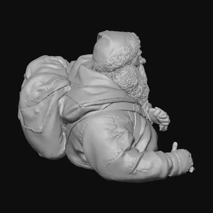 3D model for Frosty Stare Santa