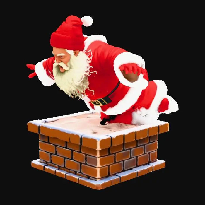 3D model for Santa's Chimney Leap