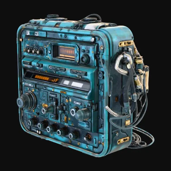 3D model for Retro Futurism Device