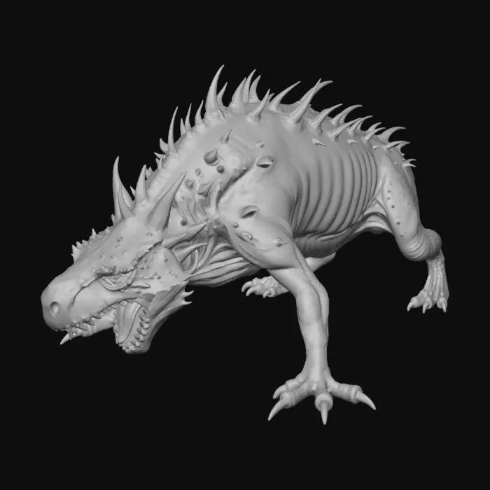 3D model for Fierce Monstrosity