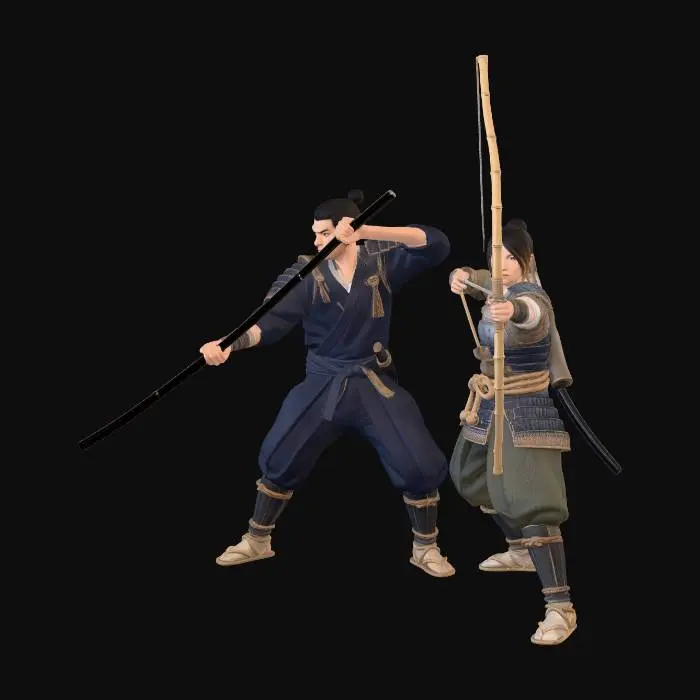 3D model for Duel on the Misty Peaks