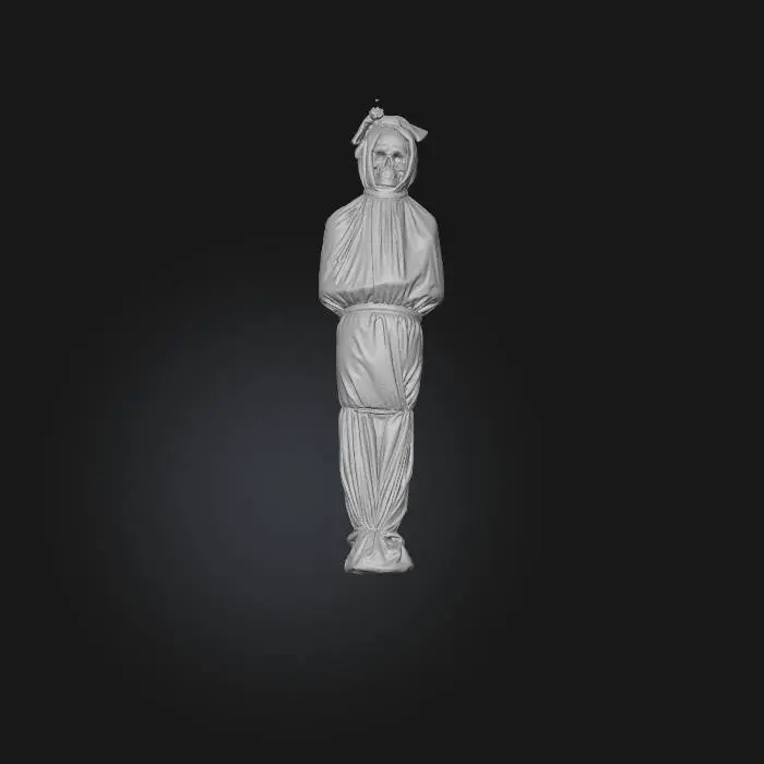 3D model for Indonesian ghost named Pocong
