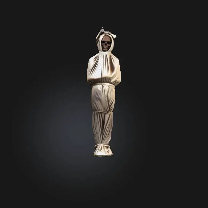 3D model for Indonesian ghost named Pocong