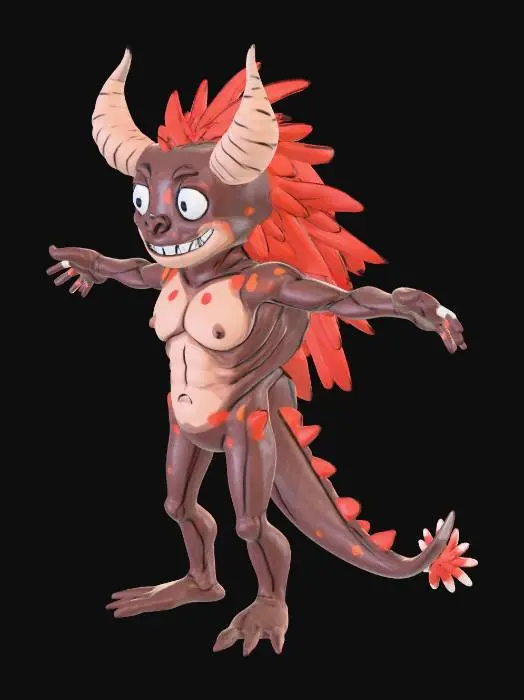 3D model for Goblin Mischief Maker