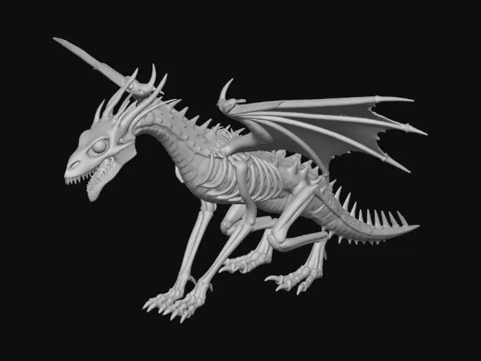 3D model for Undead Dragon