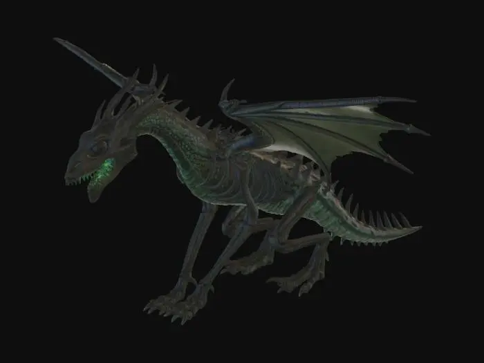 3D model for Undead Dragon