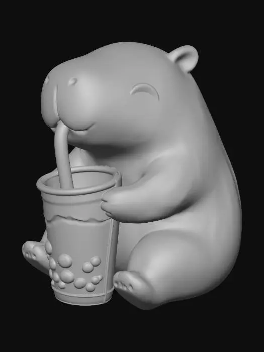 3D model for Bubble Tea Bear