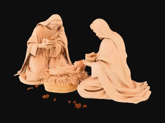 3D model for nativity scene