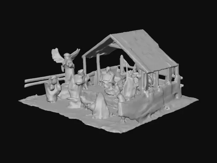 3D model for Nativity Scene