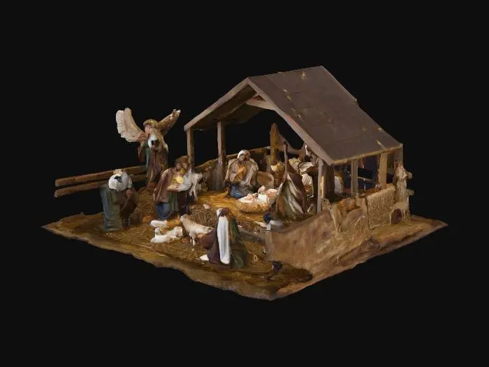 3D model for Nativity Scene
