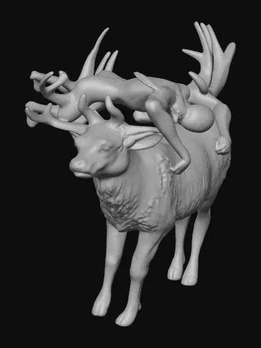 3D model for someone is not having a good xmas