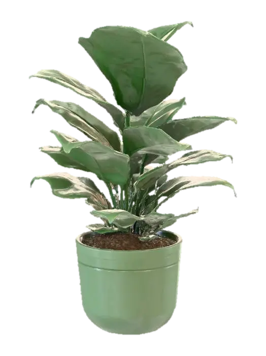 3D-модель ZZ PLANT - Foliage, згенерована ШІ