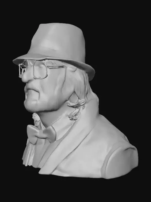 3D model for The Gentleman in the Hat