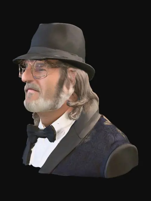 3D model for The Gentleman in the Hat