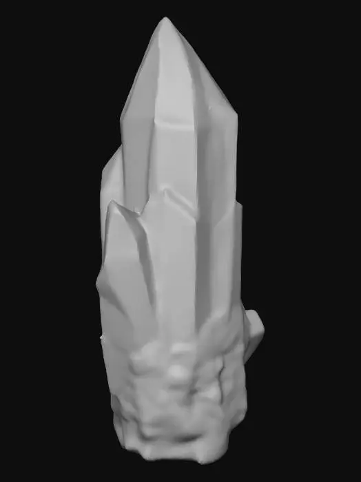 3D model for a giant amethyst crystal
