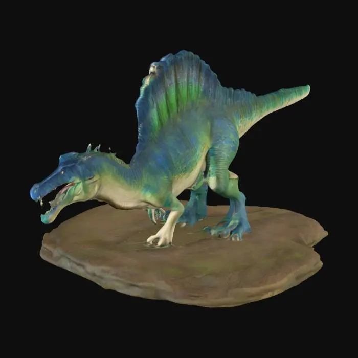 3D model for Moonlit Spinosaurus