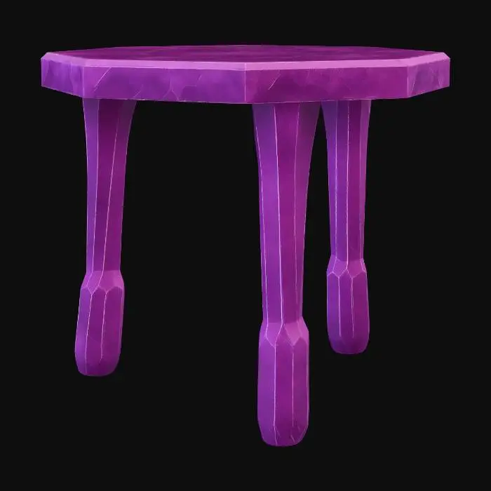 3D model for AMETHYST TABLE