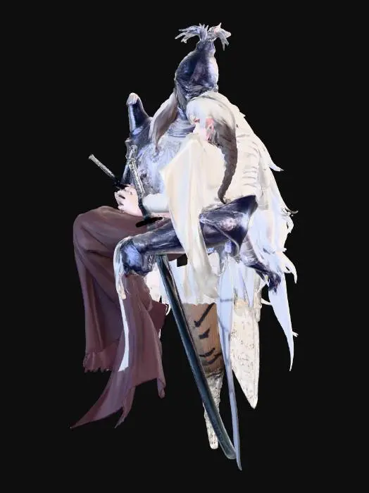 3D model for Knight's Embrace