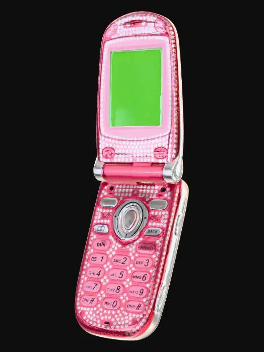 3D model for Bedazzled Pink Phone
