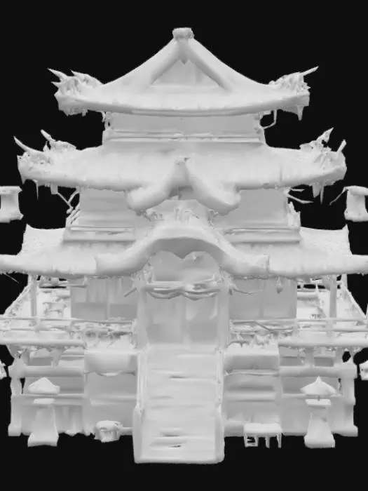 3D model for Serenity Pagoda
