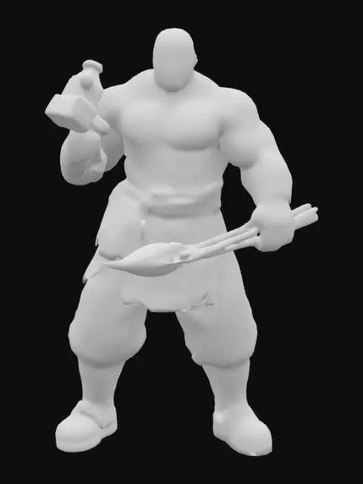 3D model for Titanic Blacksmith, #AroundTheWorld#