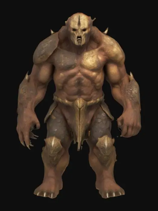 3D model for Golem of Wrath