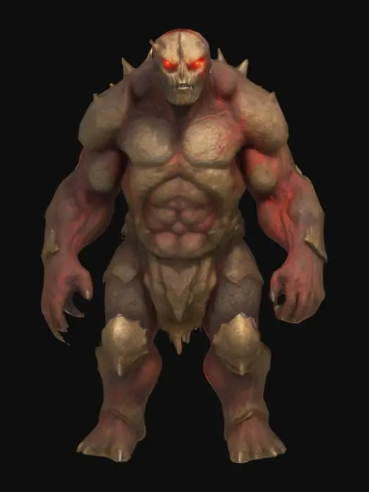3D model for Golem of Wrath