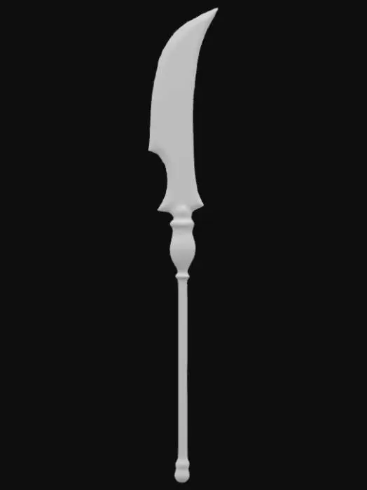 3D model for Gleaming Halberd