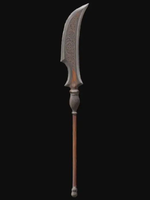 3D model for Gleaming Halberd